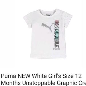 PUMA "UNSTOPPABLE" TSHIRT sz 12